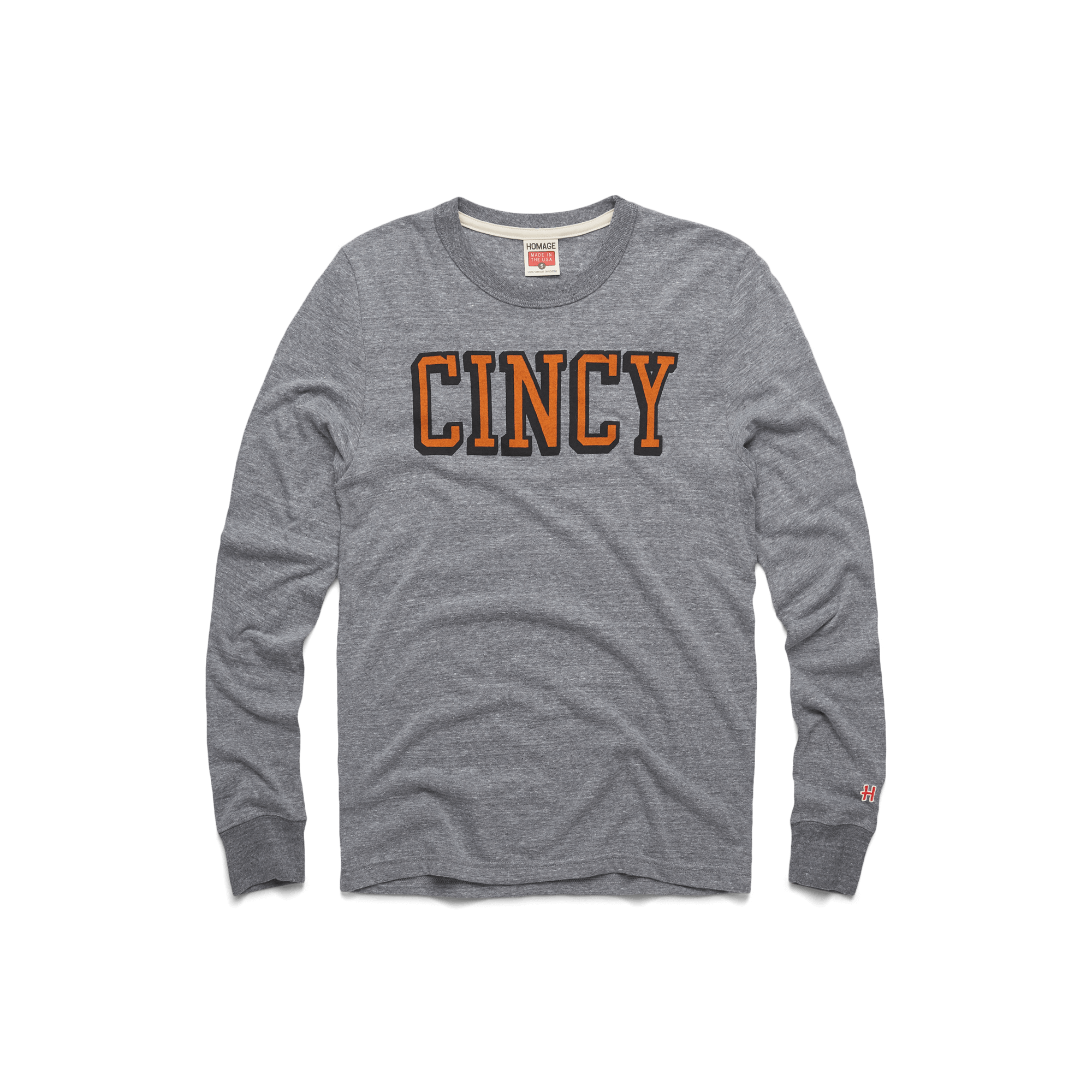 Block Cincy Long Sleeve Tee