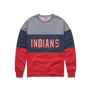 Block Indians Stripe Crewneck