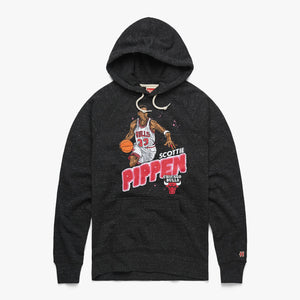 Bulls Scottie Pippen In The Paint Hoodie