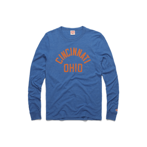 Cincinnati Ohio Long Sleeve Tee