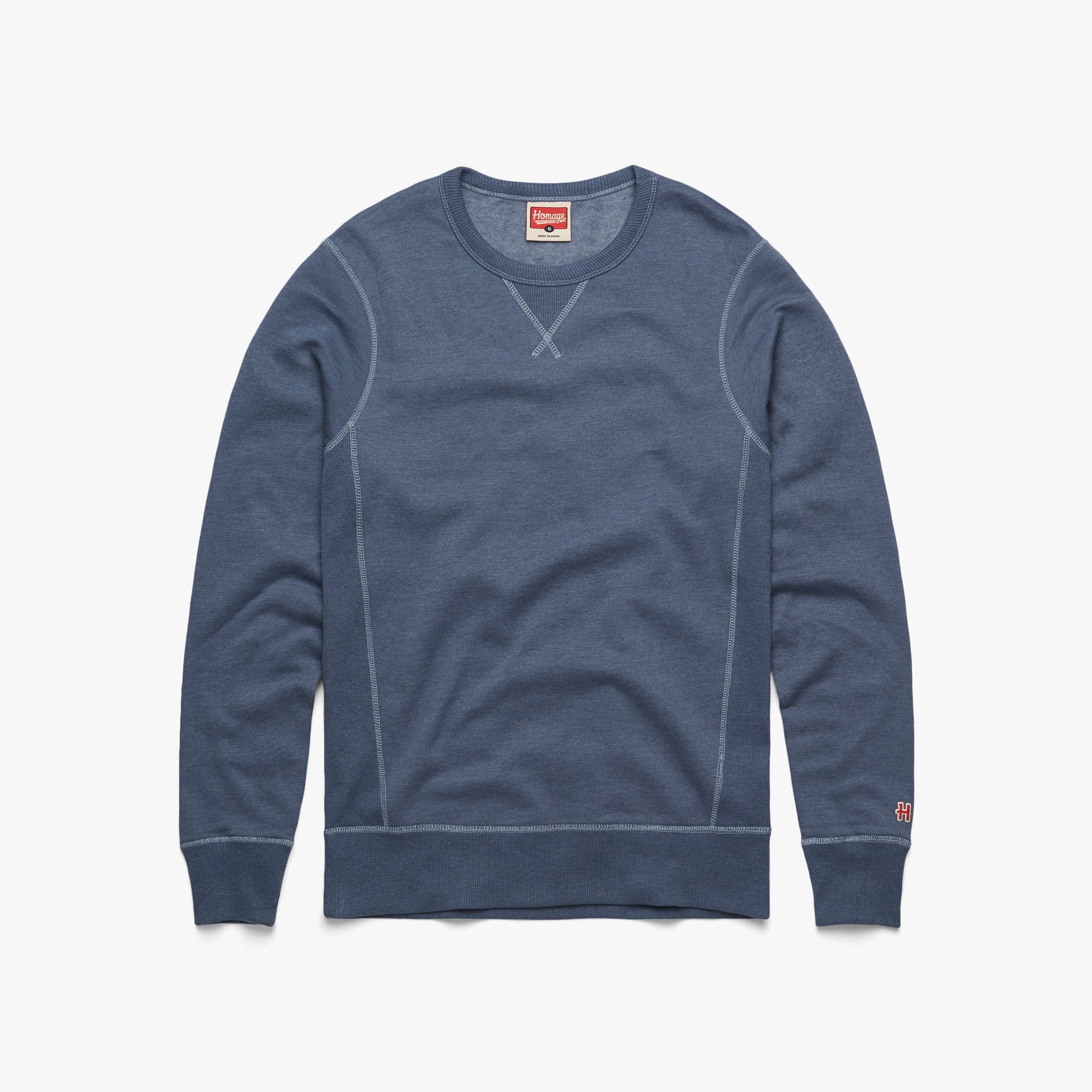 Go-To V-Stitch Crewneck