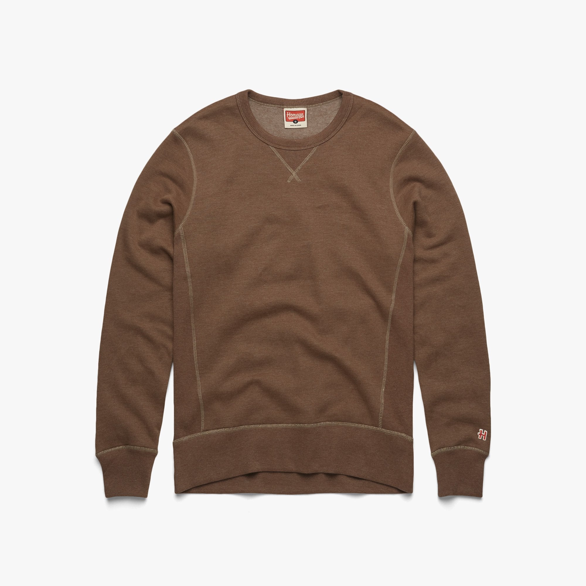 Go-To V-Stitch Crewneck