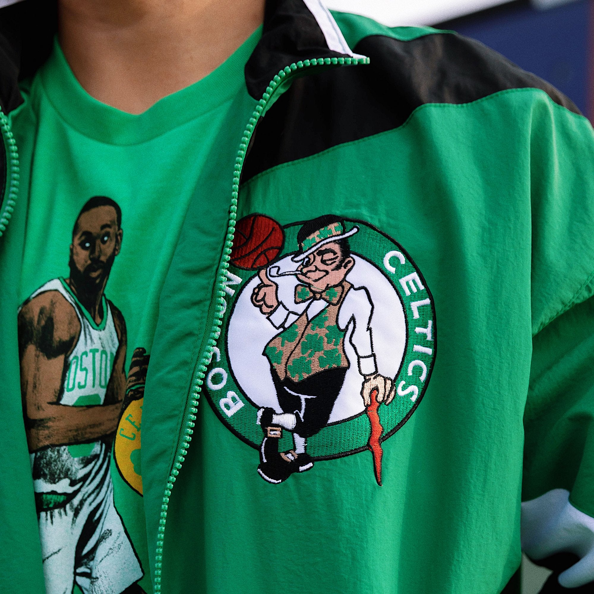 HOMAGE x Starter NBA Celtics Warmup Jacket