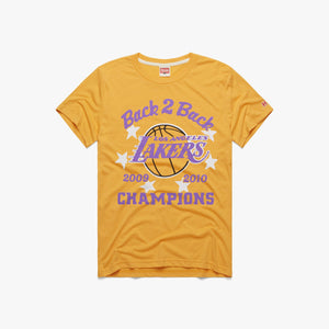 LA Lakers Back 2 Back Champs '09 '10