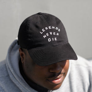 Legends Never Die Dad Hat