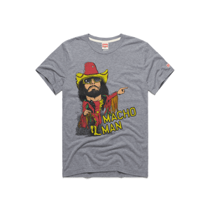 Macho Man Caricature