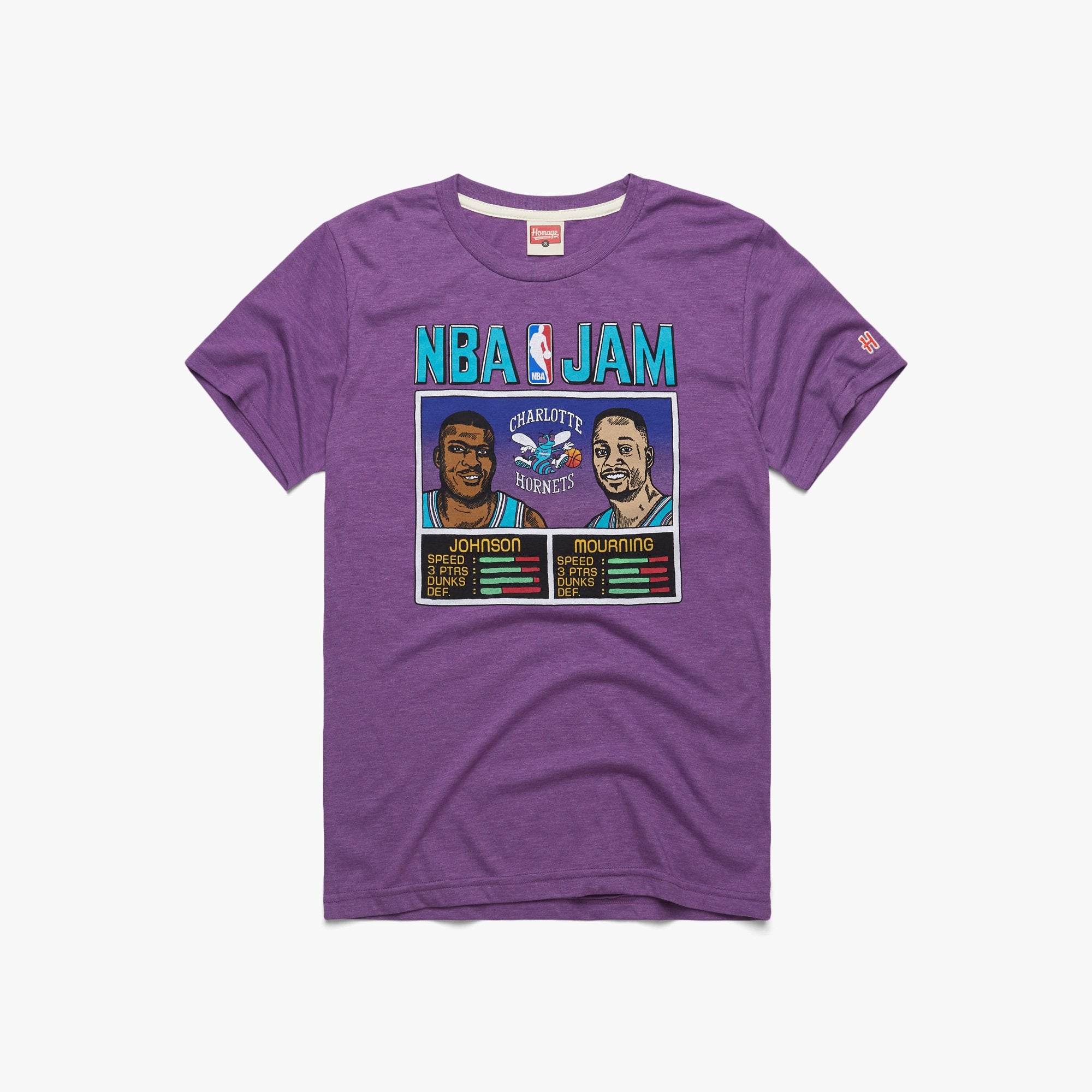 NBA Jam Hornets Johnson And Mourning