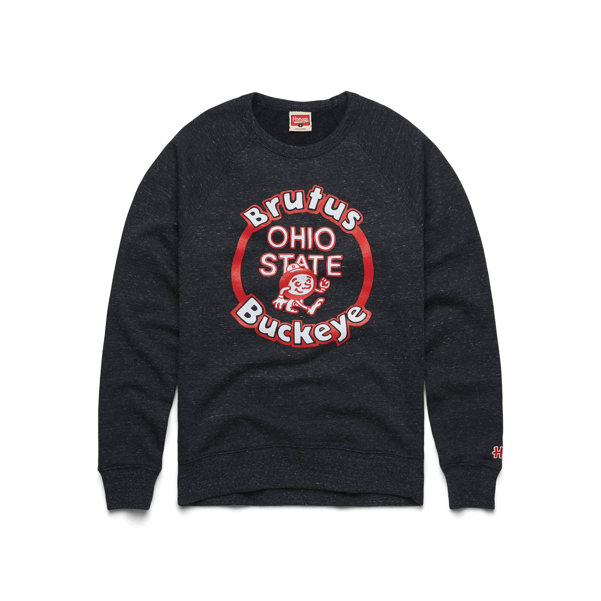 Retro Brutus Buckeye Crewneck