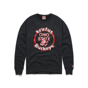 Retro Brutus Buckeye Crewneck