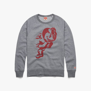 Running Brutus The Buckeye Crewneck