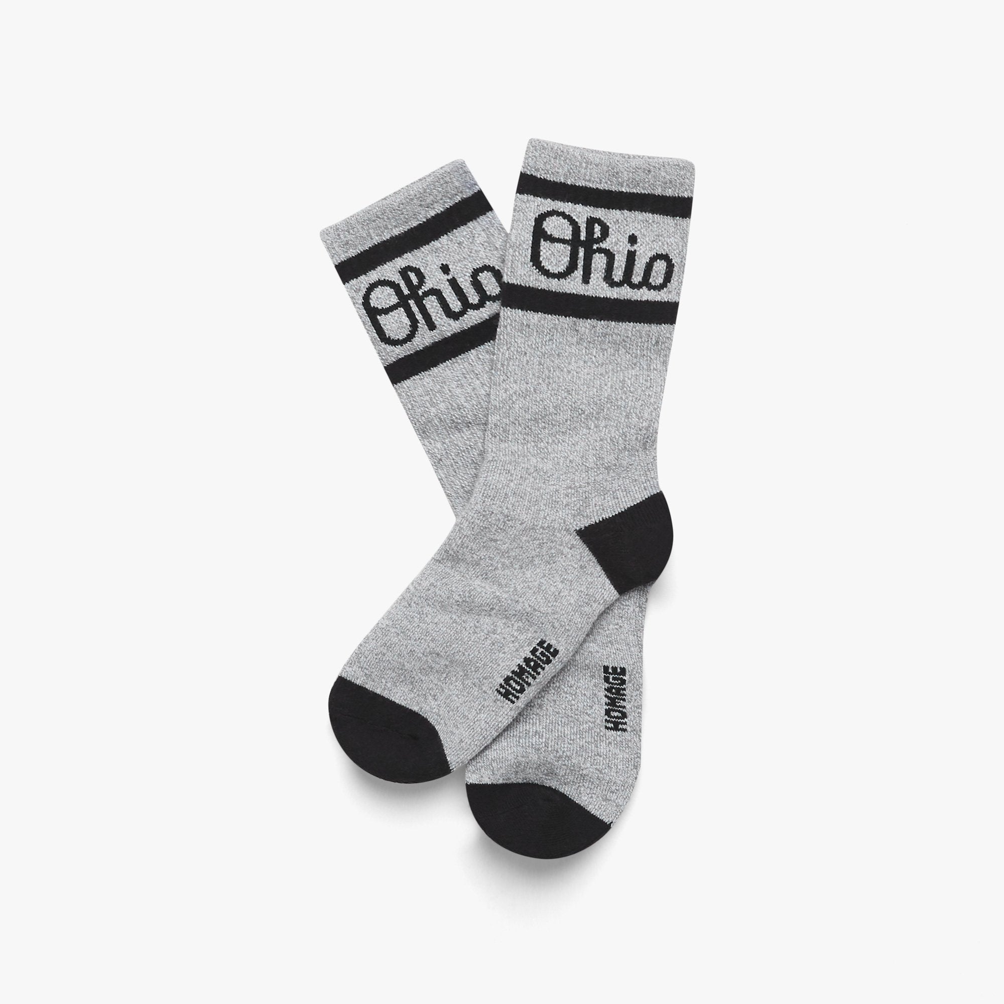 Script Ohio Athletic Socks