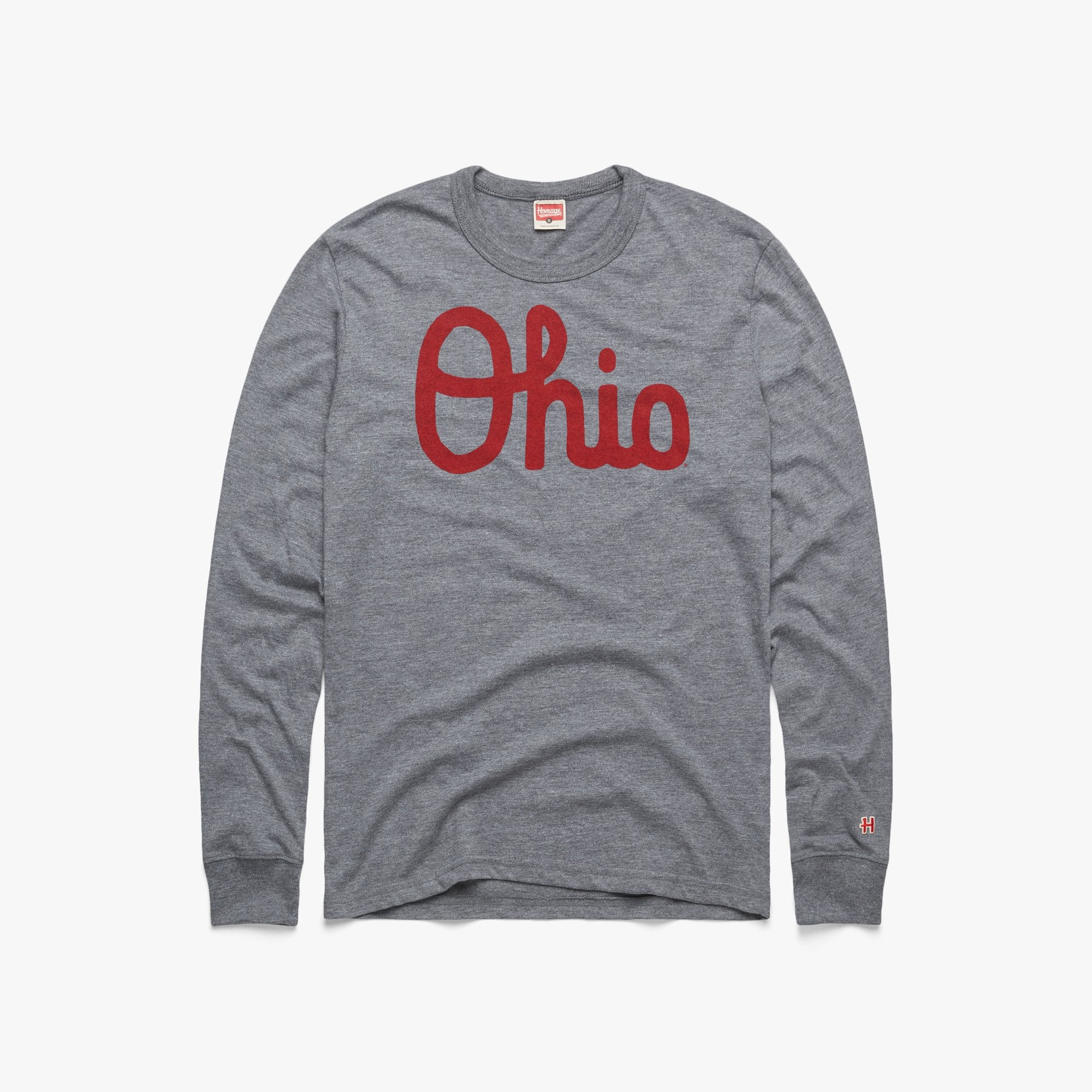 Script Ohio Long Sleeve Tee