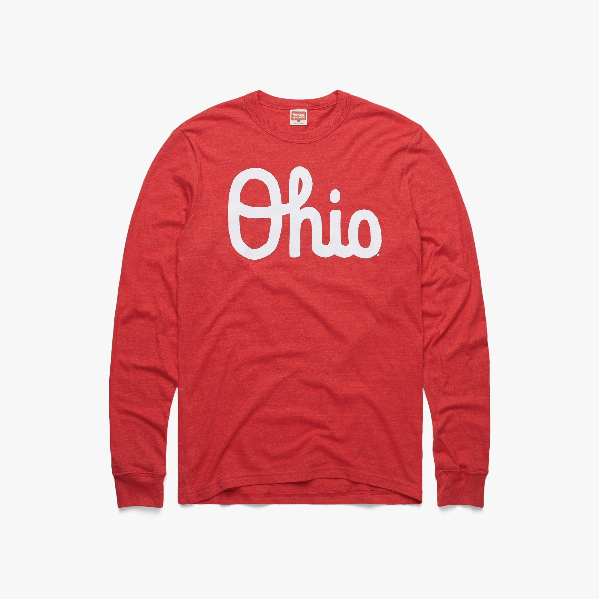 Script Ohio Long Sleeve Tee