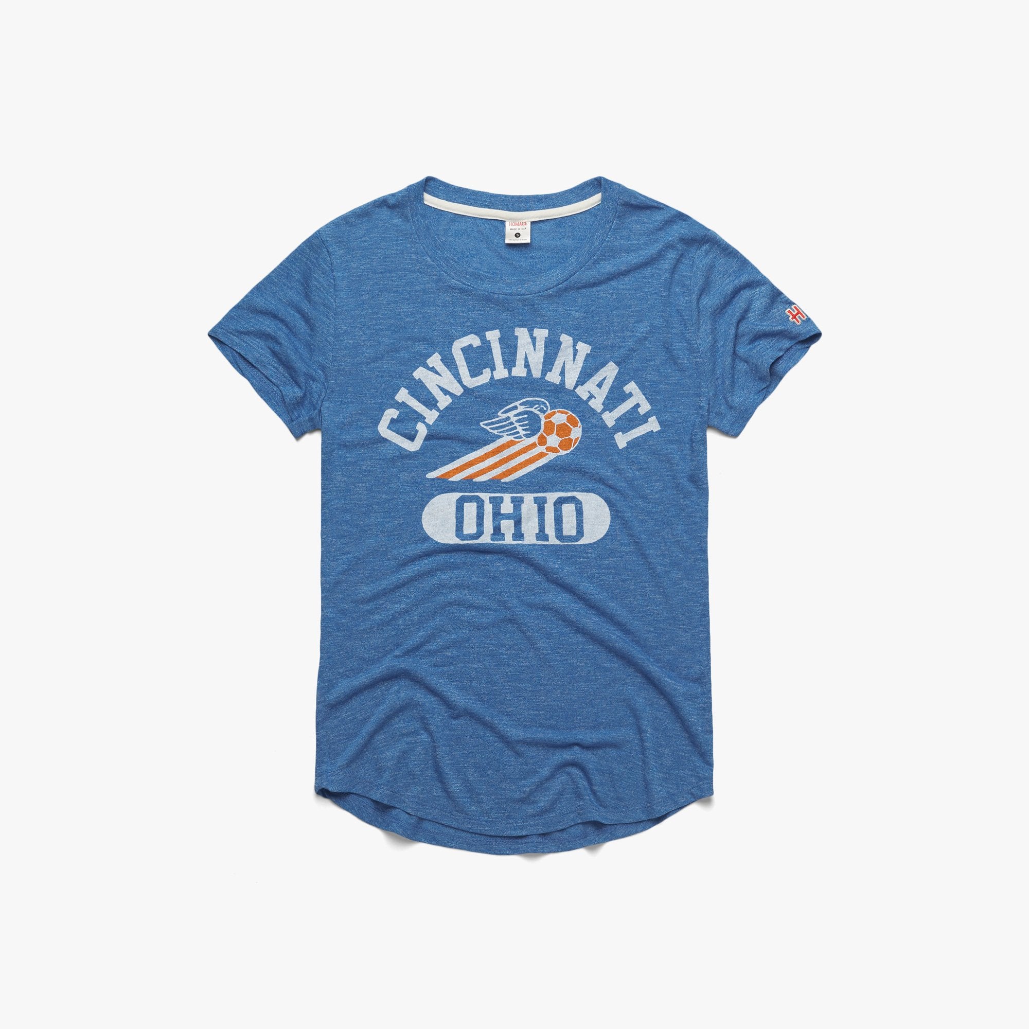 Women's Cincinnati Soccer Kickoff Easy Tee