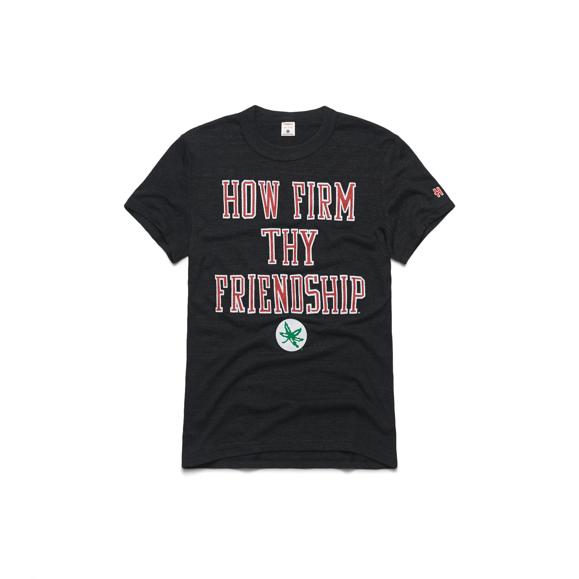 Women's How Firm Buckeye Leaf Vintage Tee