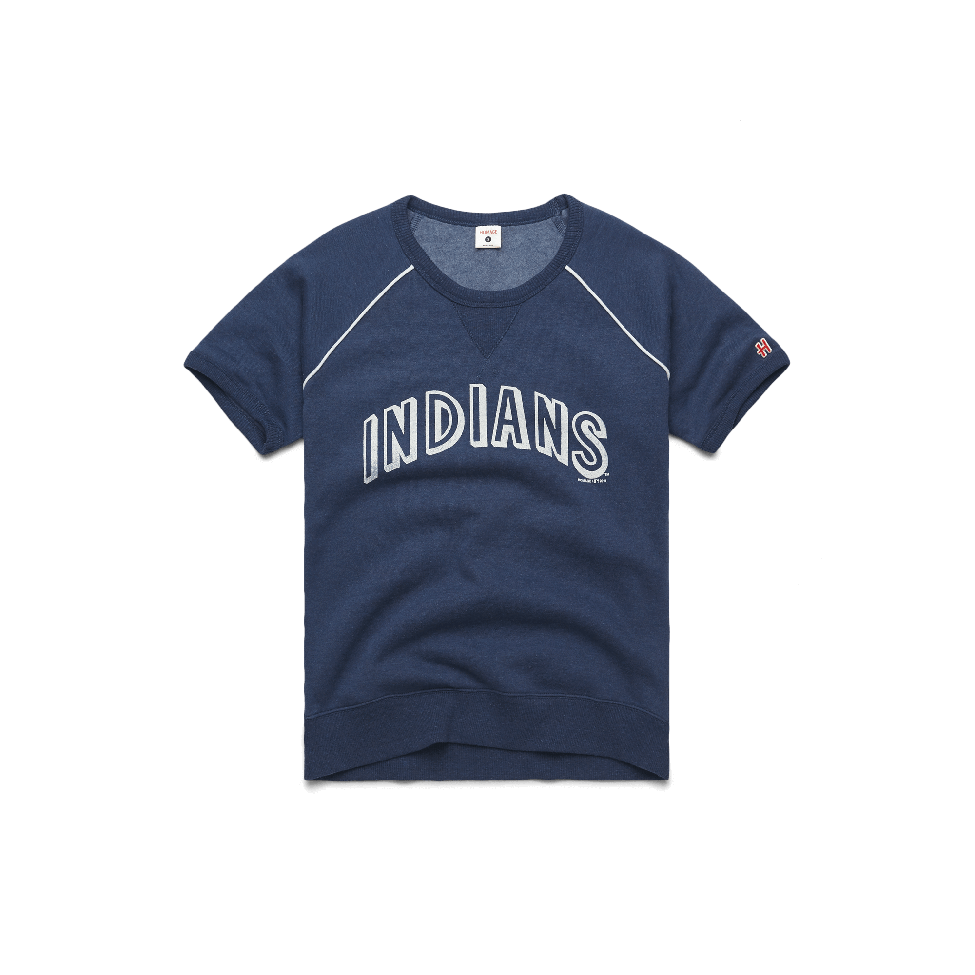 Women's Indians Short Sleeve Sweatshirt