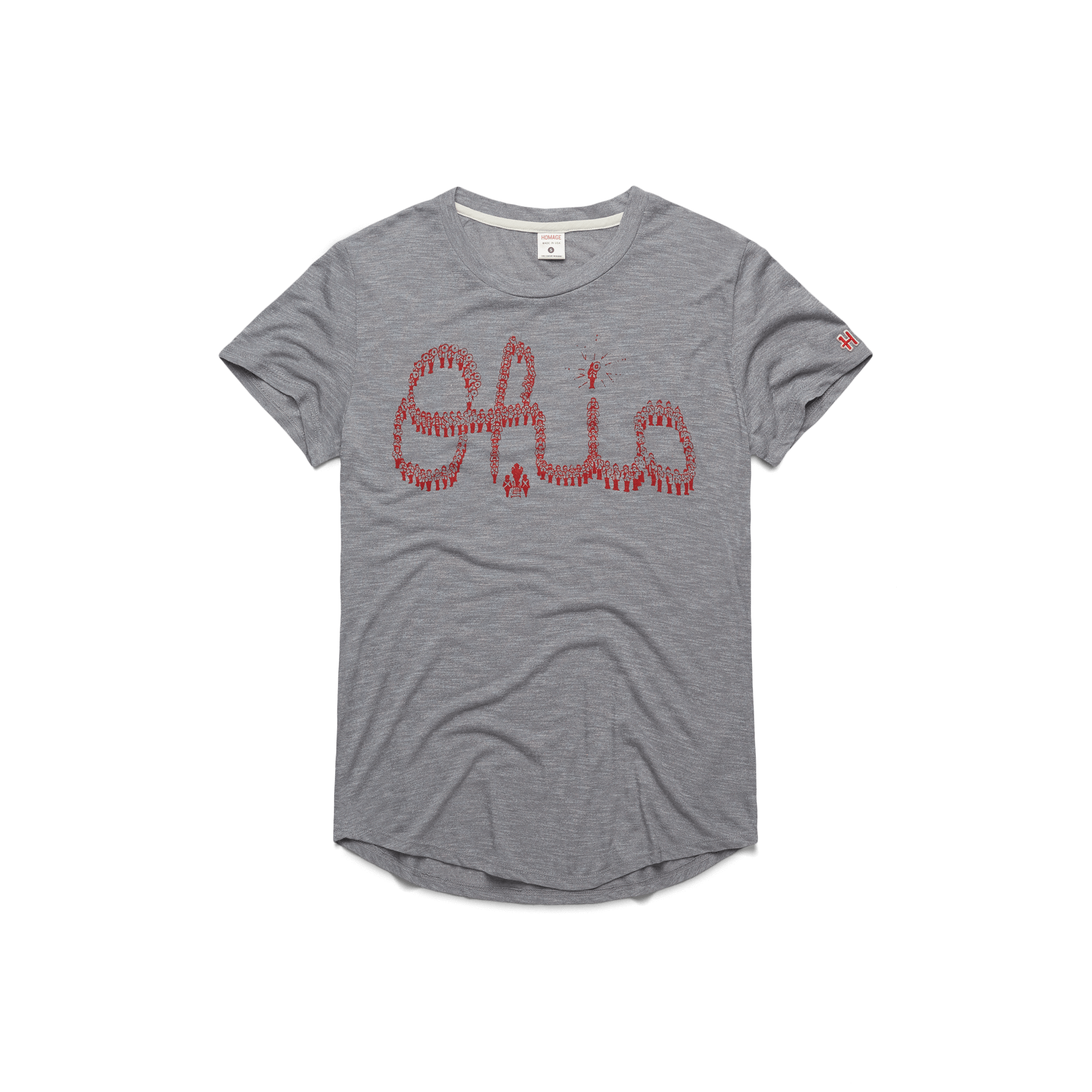 Women's Script Ohio Marching Band Easy Tee