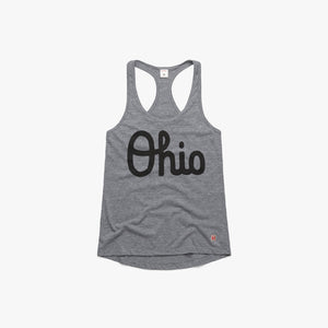 Women's Script Ohio Racerback