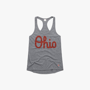 Women's Script Ohio Racerback